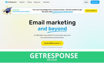 Getresponse Review 2024: Your Top All-In-One Marketing Platform